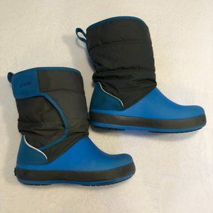 Crocs Unisex-Child LodgePoint Snow Boot Size 13